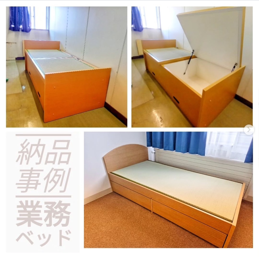 業務用の仮眠ベッドを納品しました