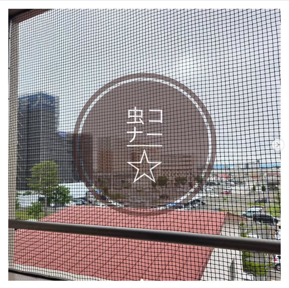 防虫ネットの取り替え・取付を行いました